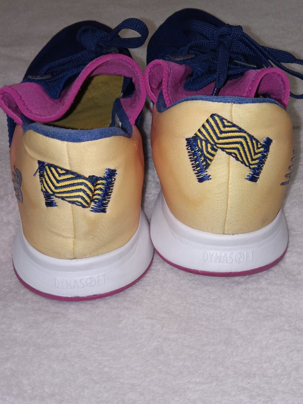 New Balance Nergize Sport DynaSoft Shoes Womens 10.5 Blue Pink WNRGOA3 - Picture 5 of 10